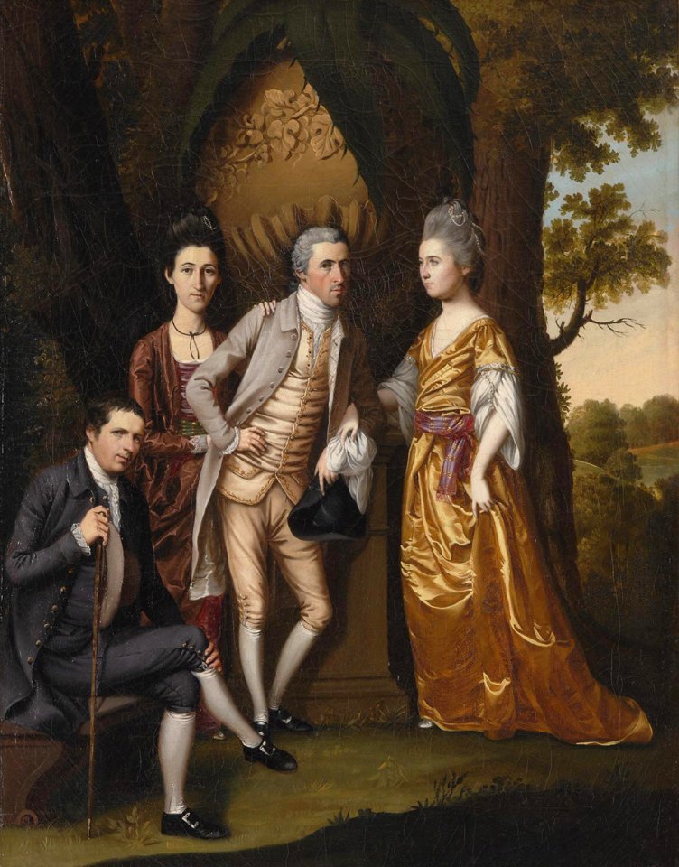 Enoch Edwards Family 1779 by the artist Henry Benbridge