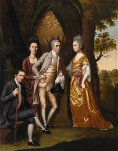 Enoch Edwards Family 1779 by the artist Henry Benbridge