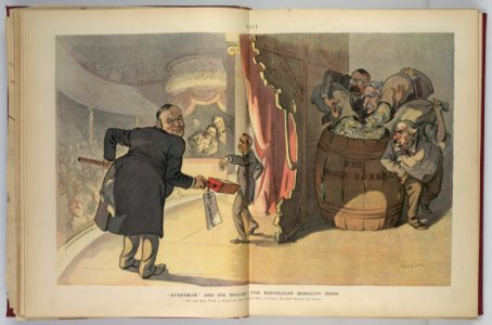 Everyman and his dollar - the Republican morality show - Keppler. LCCN2011645934