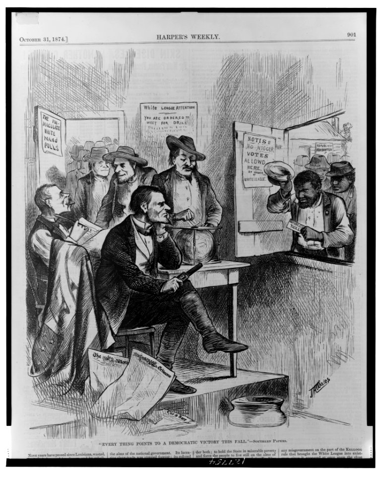 Everything points to a Democratic victory this fall - Southern Papers - J.A. Wales. LCCN2001695031