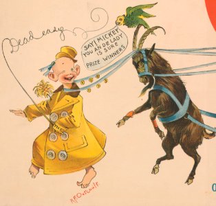 Dead Easy - Horse show number of the Journal's colored supplement, out Sunday, Nov. 8th, order in advance - Archie Gunn ; R.F. Outcault. LCCN2014649607 (cropped)