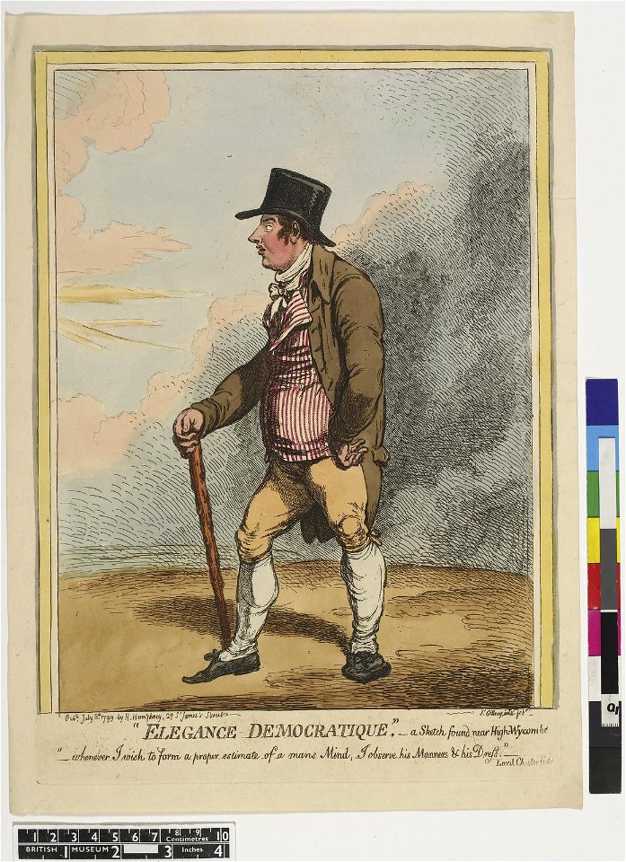 Elegance Democratique. A sketch found near High-Wycombe (BM 1868,0808.12545 1)