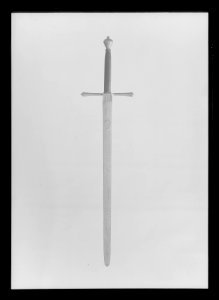Halvt slagsvärd, Danmark, tillverkat i Solingen, 1600-talets mitt - Livrustkammaren - 35532