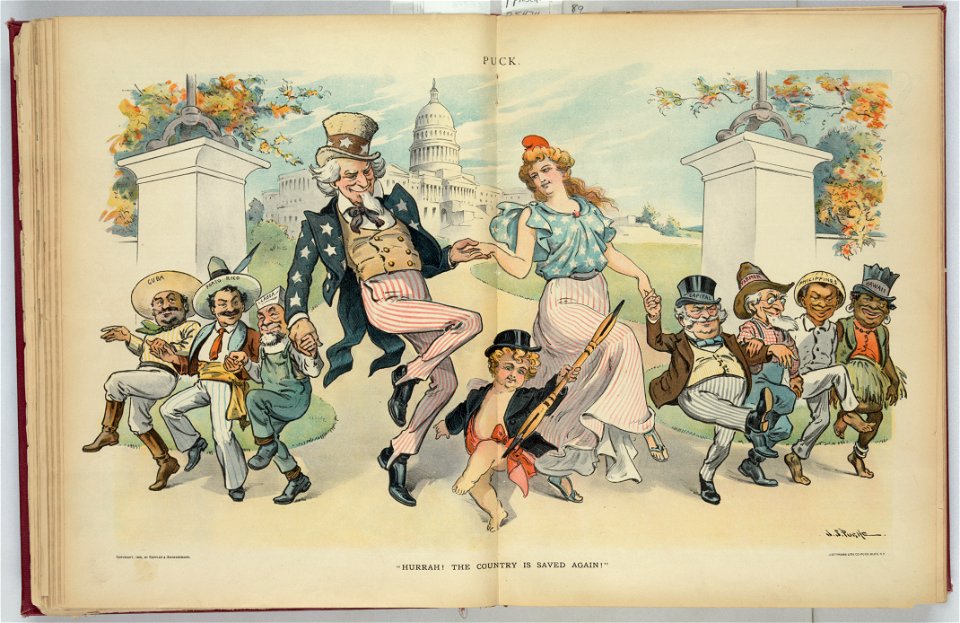 Hurrah! The country is saved again! - J.S. Pughe. LCCN2010651346