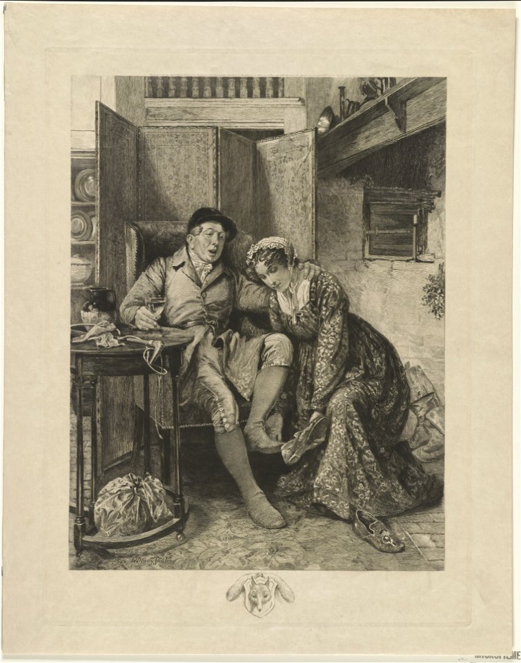 For all my fancy dwells on Nancy - W. Dendy Sadler ; painted by W. Dendy Sadler ; etched by W.H. Boucher. LCCN2009633498