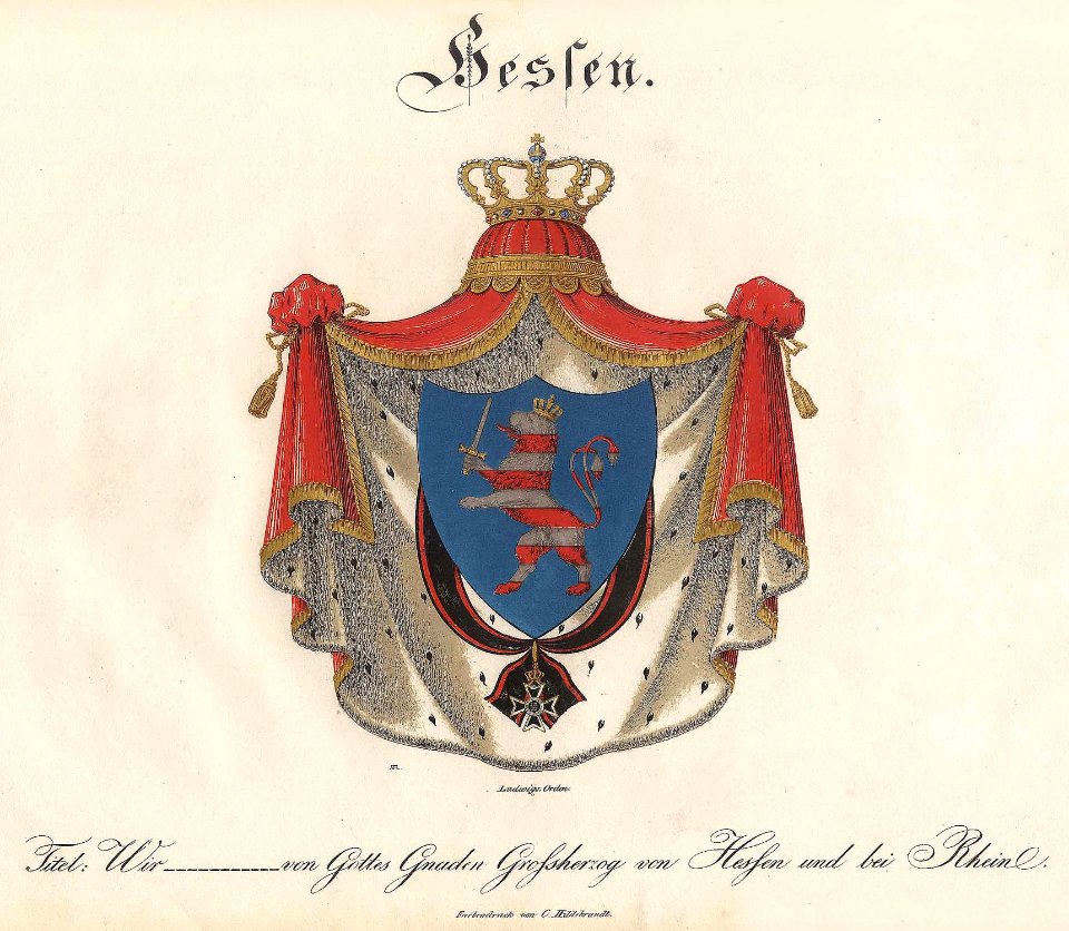 Hessen - C. H. Gelbke 1831