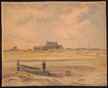 Holtzken Hotel, Brigantine Beach, 1855 - Jas. F. Queen. LCCN2016649116