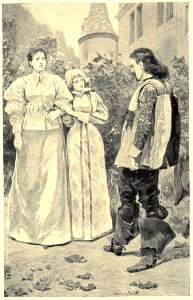 I am M. De Barthe, a gentleman of Normandy (Under the red robe)