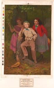 How happy could I be with either - after J.G. Brown by John Gast ; H. Bencke, Chromo. Lith. N. LCCN2012648918