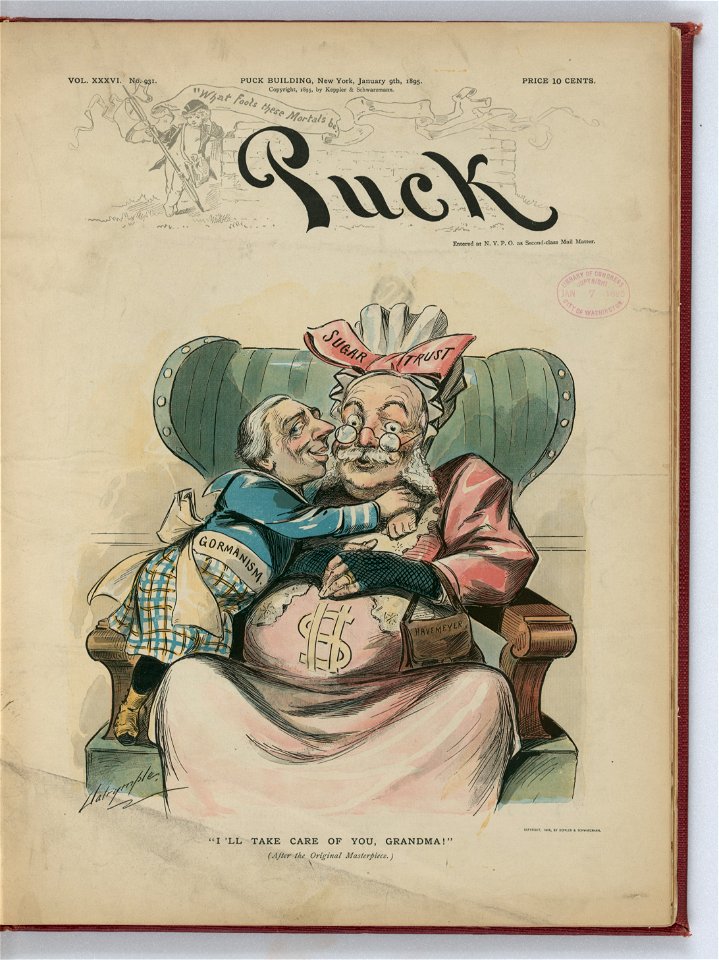 I'll take care of you, Grandma! (after the original masterpiece) - Dalrymple. LCCN2012648687