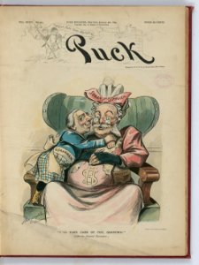 I'll take care of you, Grandma! (after the original masterpiece) - Dalrymple. LCCN2012648687