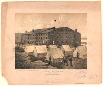 Libby Prison, as it appeared August 23, 1863 - A. Hoen & Co. Richmond, Va. LCCN2013645218