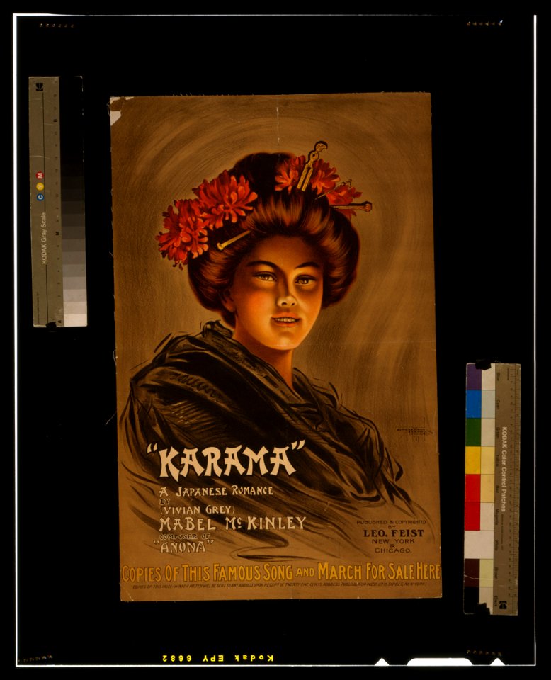 Karama a Japanese romance by (Vivian Grey), Mabel McKinley composer of Anona - - The Donalson Litho. Co., Newport, KY. LCCN2002706761