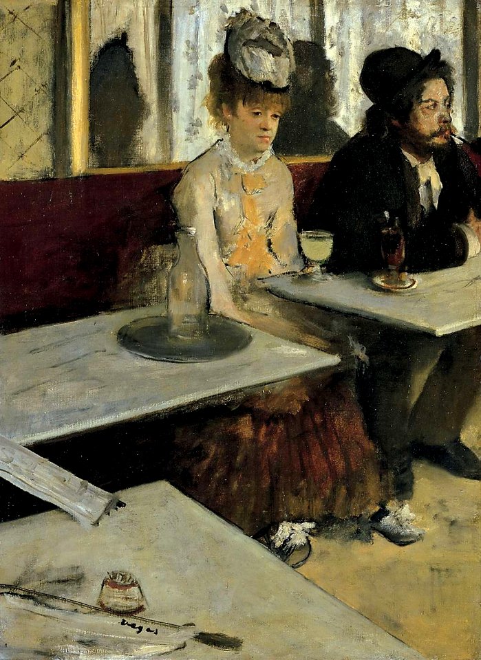 L'Absinthe, par Edgar Degas (1876)