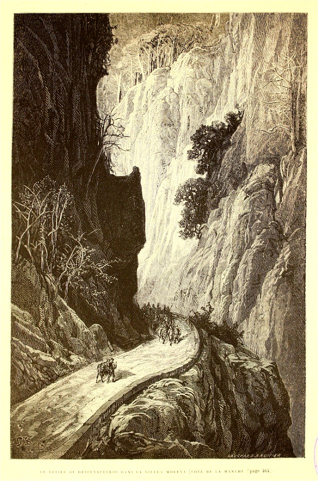 Le défilé du Despeñaperros dans la Sierra Morena (coté de la Manche) (19314483744)
