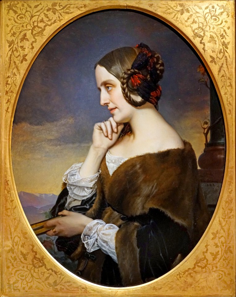 Marie de Flavigny de Henri Lehmann (Petit Palais, Paris) (48740090161)