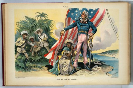 Save me from my friends! - Dalrymple. LCCN2012647469