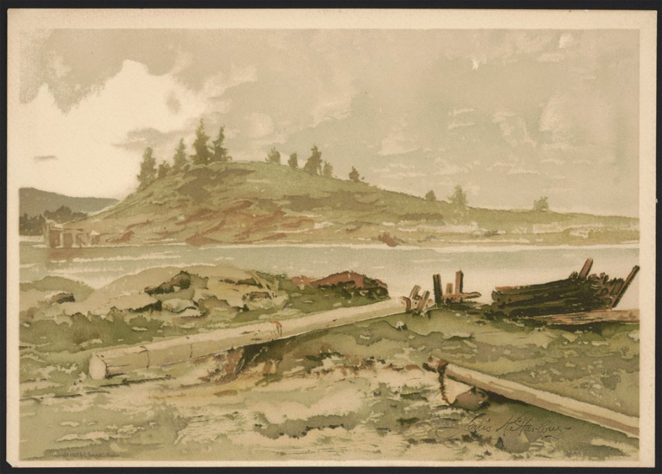 Near Boothbay Harbor, Maine coast - Louis K. Harlow ; by Louis K. Harlow. LCCN2016652346