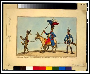 Praetor-Urbanus; - Inauguration of the Coptic Mayor of Cairo, preceded by the Procureur de la Commune - Etched by Js. Gillray. LCCN98517183
