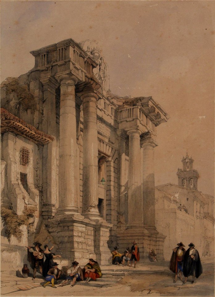 Puerta del Puente. Córdoba - David Roberts