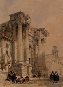 Puerta del Puente. Córdoba - David Roberts