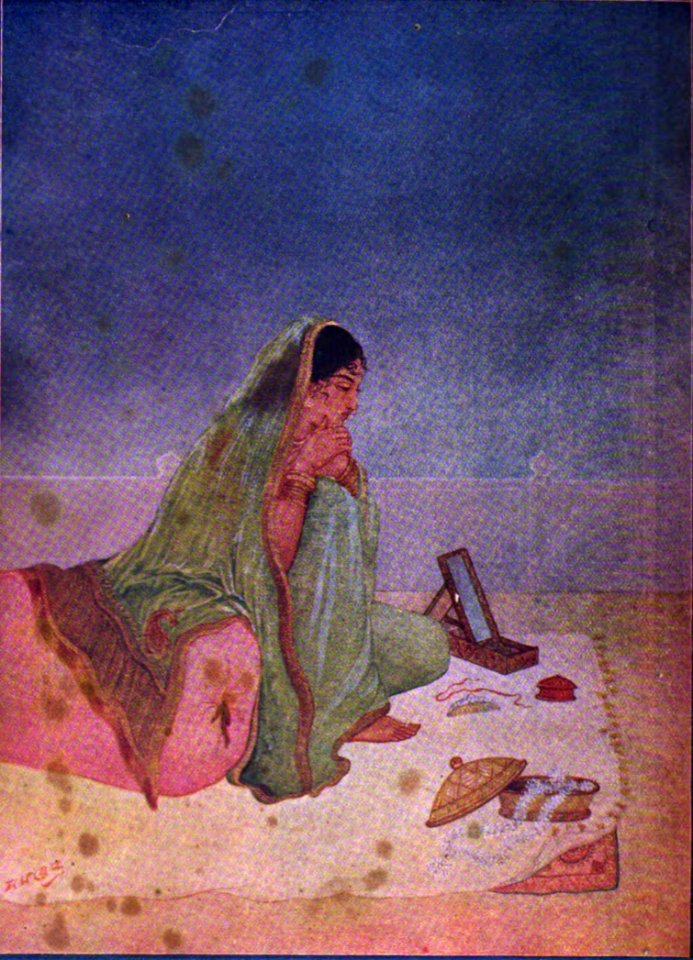 Separated in The Modern Review Vol 7 (January to June 1910) (page 386 crop)