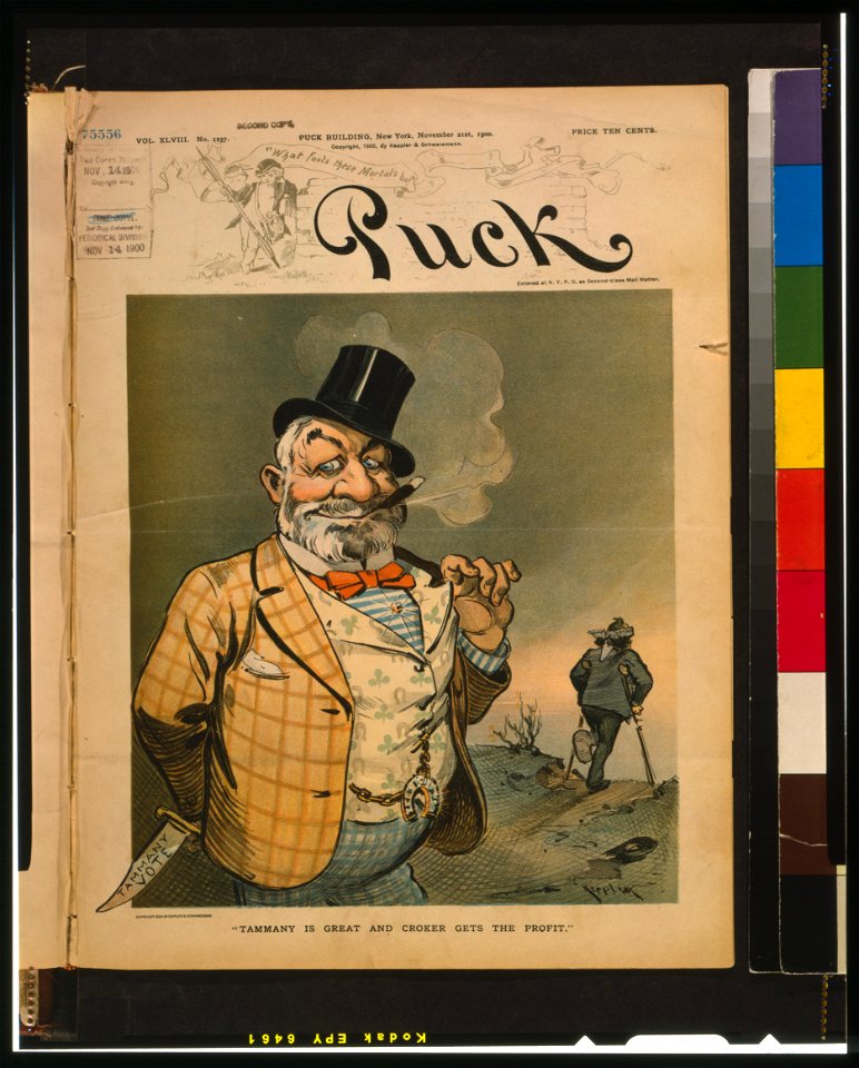 Tammany is great and Croker gets the profit - Keppler. LCCN00650820