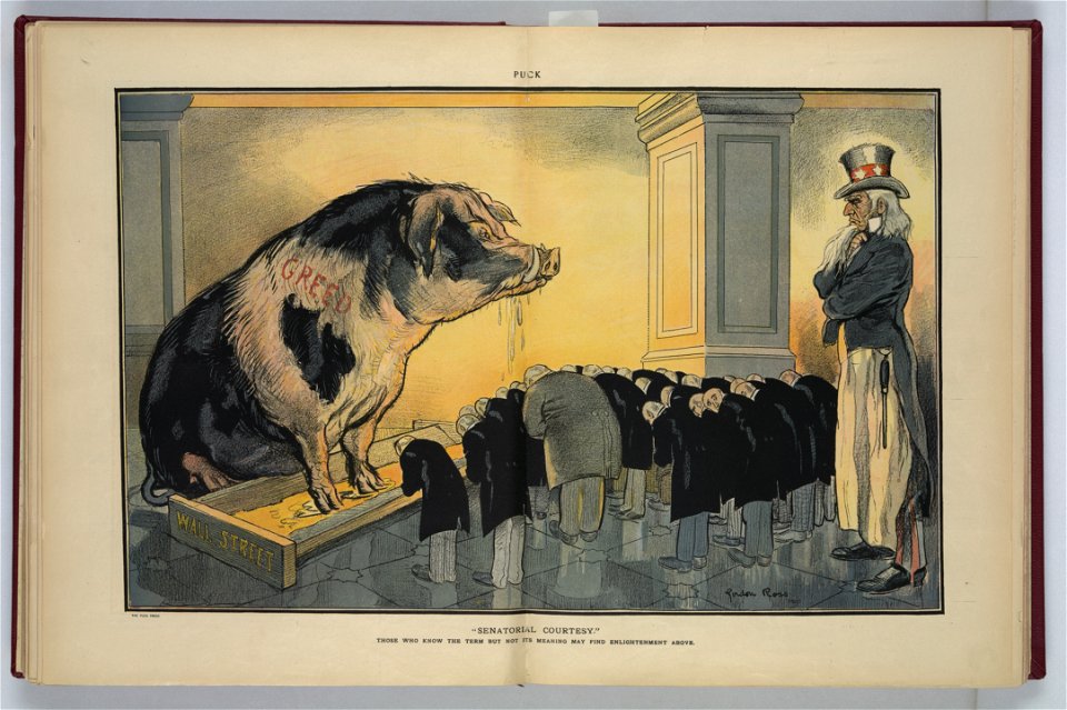 Senatorial courtesy - Gordon Ross 1911. LCCN2011648906