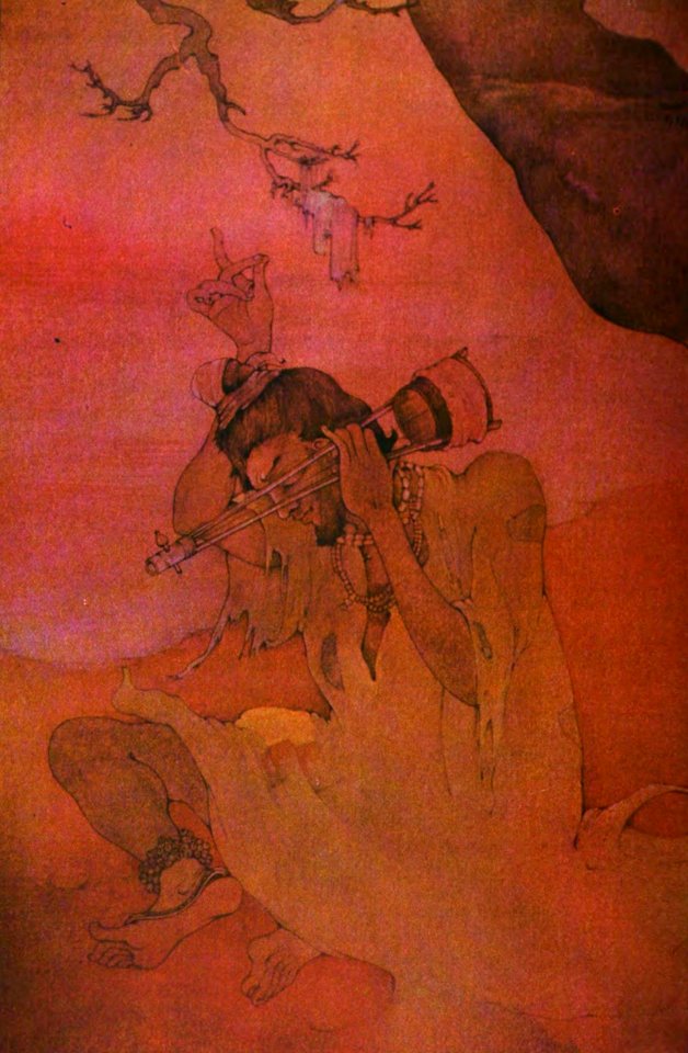 The Mendicant in The Modern Review Vol 16 (July to December 1914) (page 352 crop)
