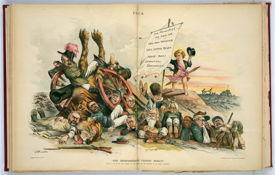 The independents fought nobly! - J.S. Pughe. LCCN2012648676