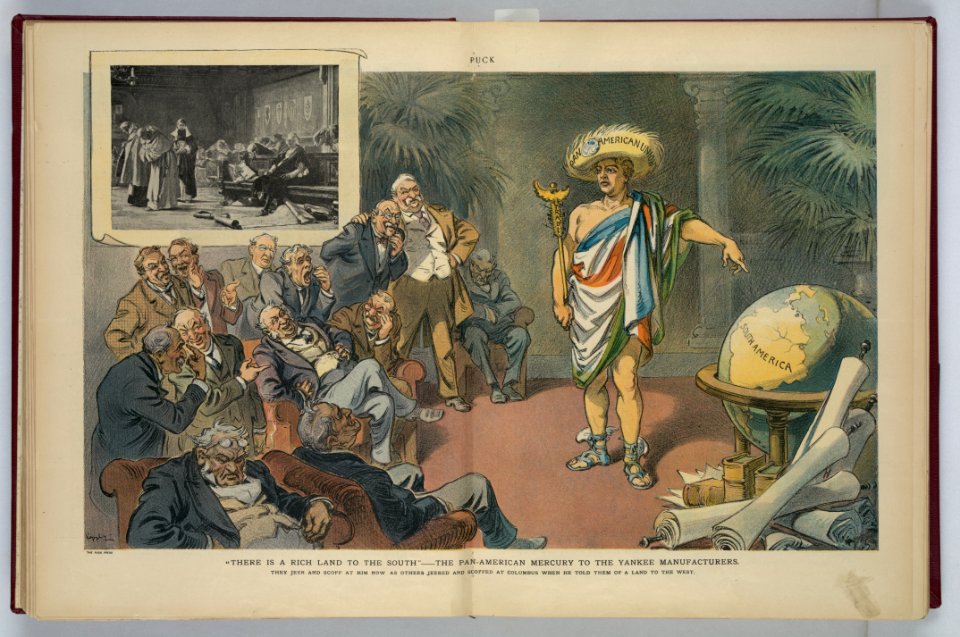 There is a rich land to the south - the Pan-American Mercury to the yankee manufacturers - Keppler. LCCN2011648880
