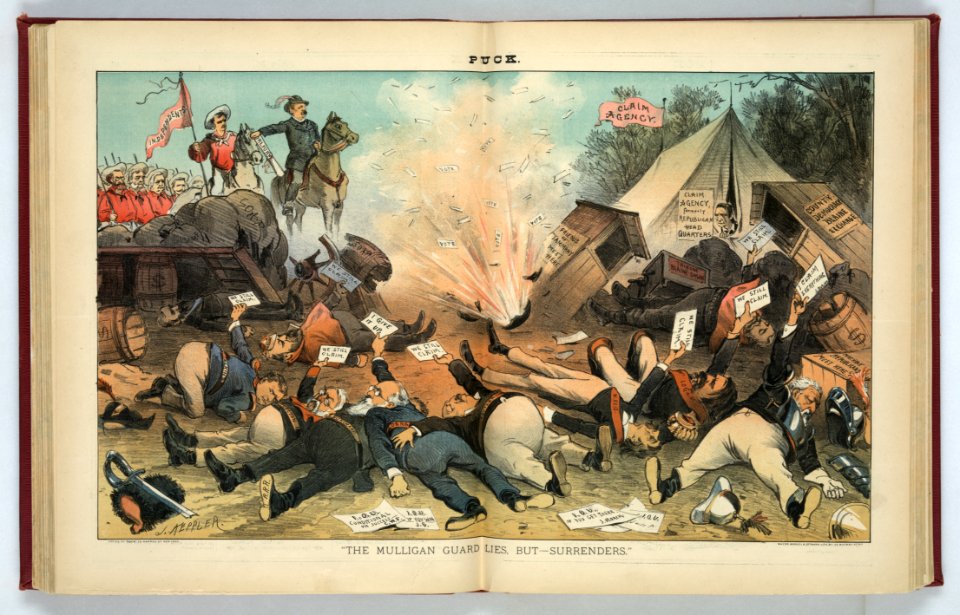The Mulligan guard lies, but - surrenders - J. Keppler. LCCN2011661847