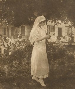 Une héroïne infirmière - Mlle Yolande de Baye