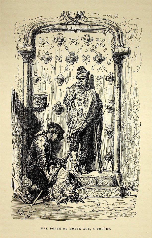 Une porte du moyen age, a Tolède (19314446504)