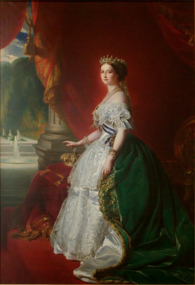 ''L'imperatrice Eugenie'' de Franz-Xaver Winterhalter