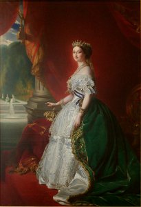 ''L'imperatrice Eugenie'' de Franz-Xaver Winterhalter