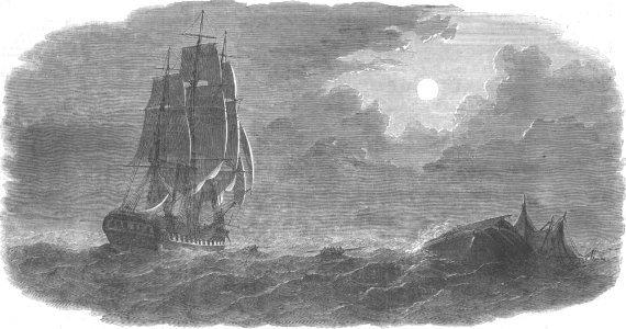 Wreck in the Bay of Bengal--Rescue of the Crew Illustrated London News