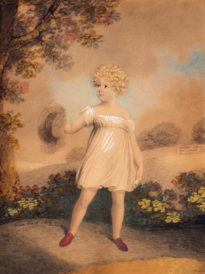 'A Confident Child' - Adam Buck - 1809