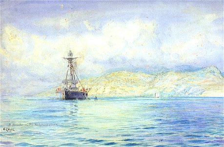 'A Monitor in the Mediterranean' RMG PW0899