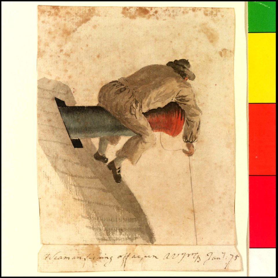 'A Seaman fishing off a gun' (Bray album) RMG PT2015