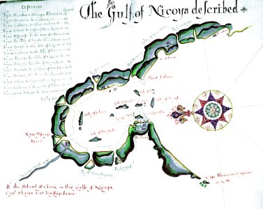 'A Waggoner of the South Sea describing the sea coast from Acapulco to Albermarle Isle, made by William Hack at the signe of great Britaine and Ireland in Wapping. Anno 1685'. RMG C4563 36