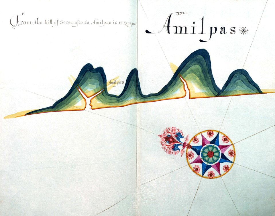 'A Waggoner of the South Sea describing the sea coast from Acapulco to Albermarle Isle, made by William Hack at the signe of great Britaine and Ireland in Wapping. Anno 1685'. RMG C4563 16