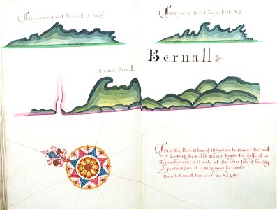 'A Waggoner of the South Sea describing the sea coast from Acapulco to Albermarle Isle, made by William Hack at the signe of great Britaine and Ireland in Wapping. Anno 1685'. RMG C4563 14