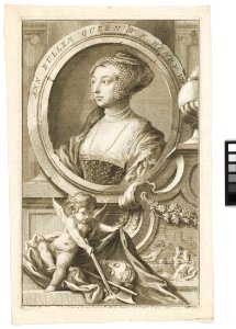 'Ann Bullen Queen of K. Henry VIII' RMG PY6069