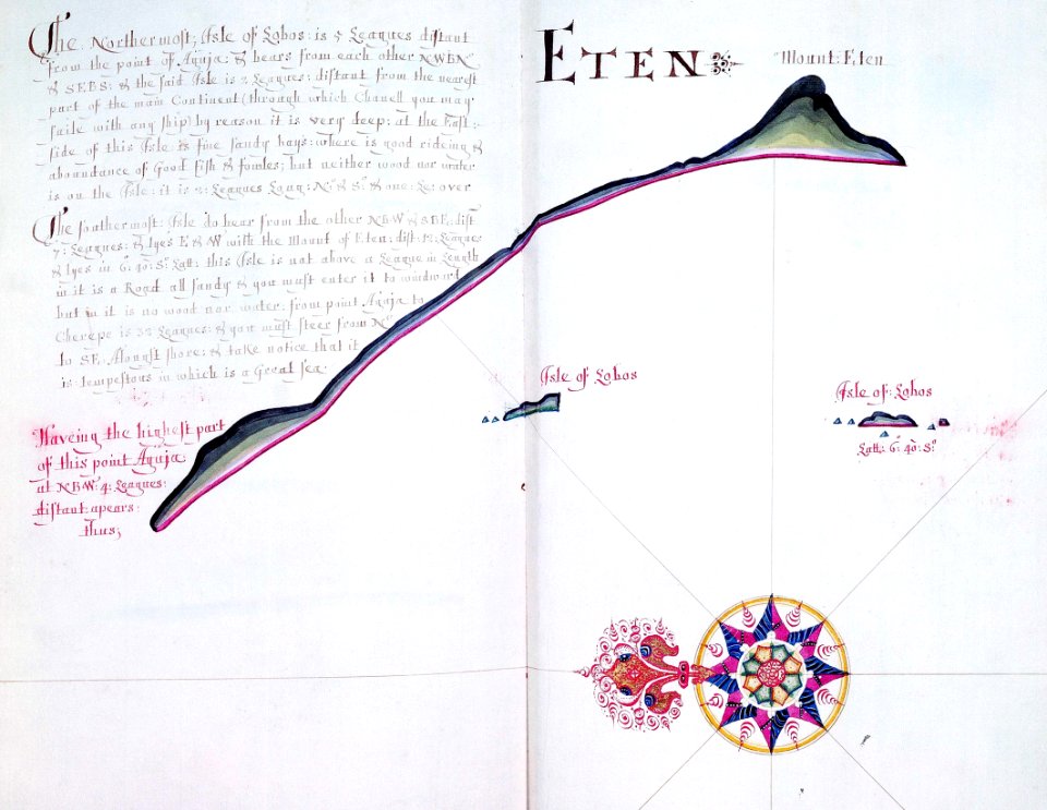 'A Waggoner of the South Sea describing the sea coast from Acapulco to Albermarle Isle, made by William Hack at the signe of great Britaine and Ireland in Wapping. Anno 1685'. RMG C4563 76