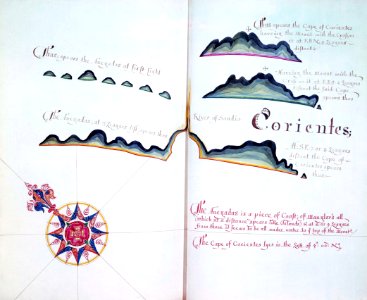 'A Waggoner of the South Sea describing the sea coast from Acapulco to Albermarle Isle, made by William Hack at the signe of great Britaine and Ireland in Wapping. Anno 1685'. RMG C4563 56