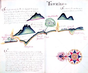 'A Waggoner of the South Sea describing the sea coast from Acapulco to Albermarle Isle, made by William Hack at the signe of great Britaine and Ireland in Wapping. Anno 1685'. RMG C4563 83
