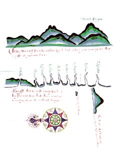 'A Waggoner of the South Sea describing the sea coast from Acapulco to Albermarle Isle, made by William Hack at the signe of great Britaine and Ireland in Wapping. Anno 1685'. RMG C4563 46