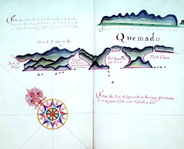 'A Waggoner of the South Sea describing the sea coast from Acapulco to Albermarle Isle, made by William Hack at the signe of great Britaine and Ireland in Wapping. Anno 1685'. RMG C4563 54