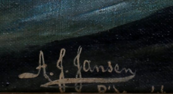 'A. J. Jansen' - 1916 signature - A. J. Jansen - S.S. 'Brussels' and Captain Fryatt inset 252574 99cf6b578d